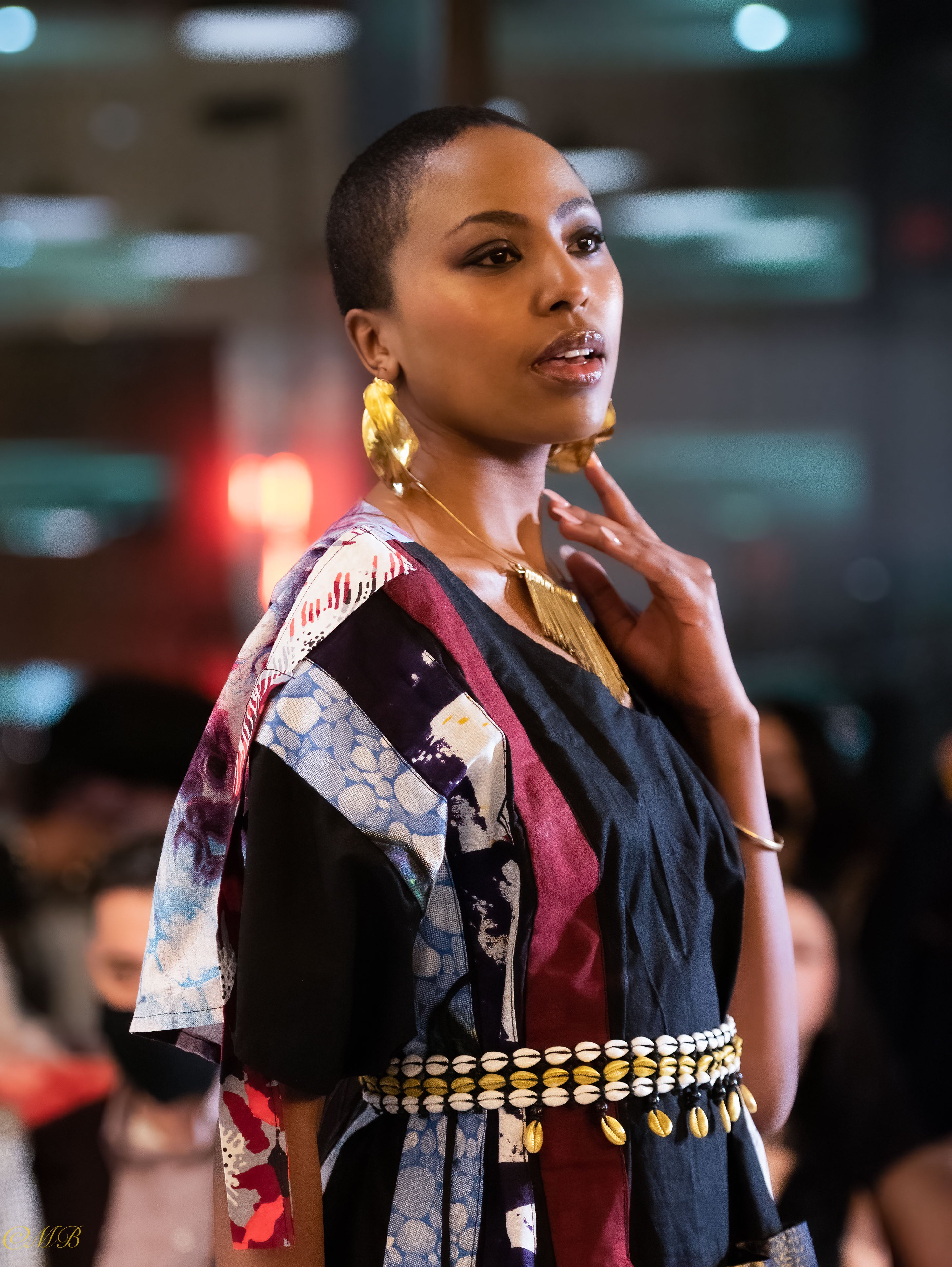 Black Monarchy featured during NYFW, with Miss Kenya 2015, Charity Mwangi